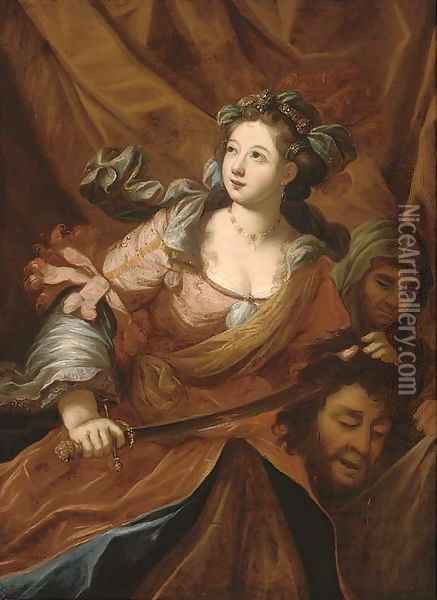 Judith and Holofernes Oil Painting - Florentine School