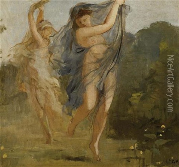 Danseuse Oil Painting - Leon Gaud