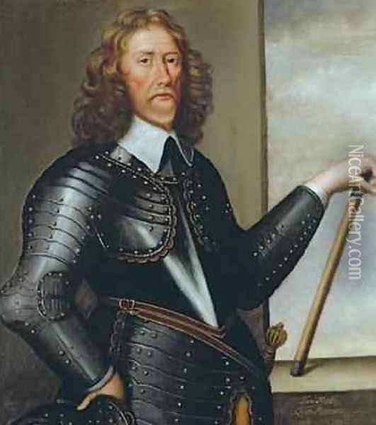 Portrait of Sir Thomas Gascoigne 2nd Baronet Oil Painting - Cornelius de Neve