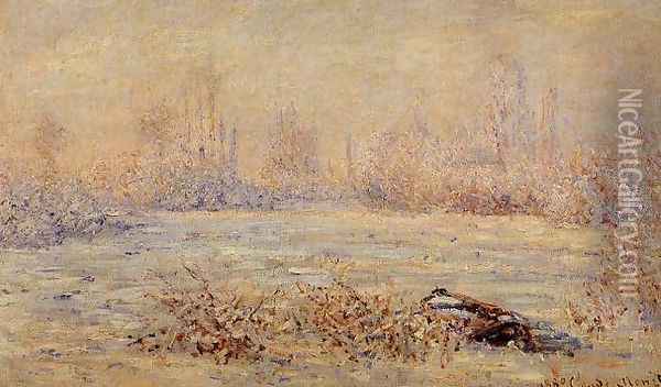Frost near Vetheuil Oil Painting - Claude Oscar Monet