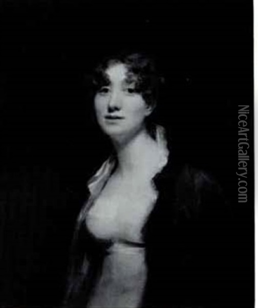 Portait Of A Young Woman Oil Painting - Sir Henry Raeburn