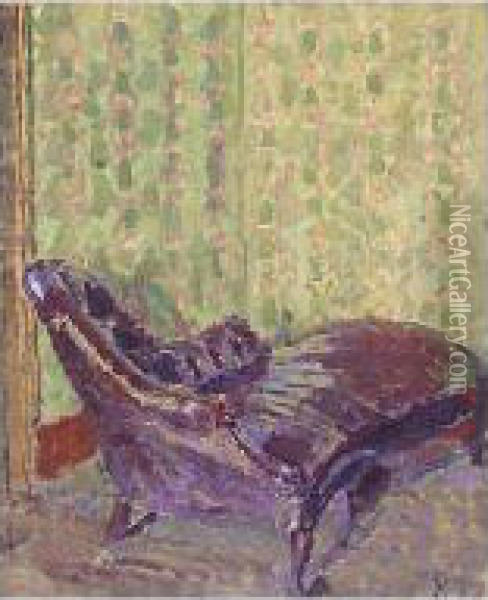 The Horse Hair Chaise-longue Oil Painting - Harold Gilman