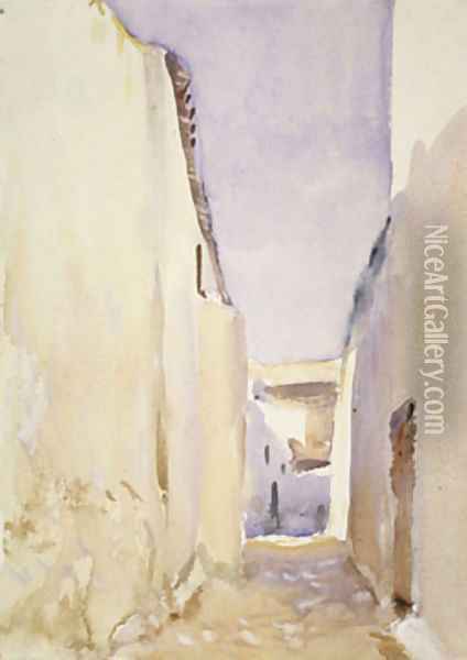 Tangier 1895 Oil Painting - John Singer Sargent