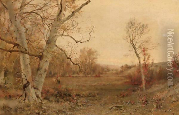 Landscape 2 Oil Painting - Jervis McEntee