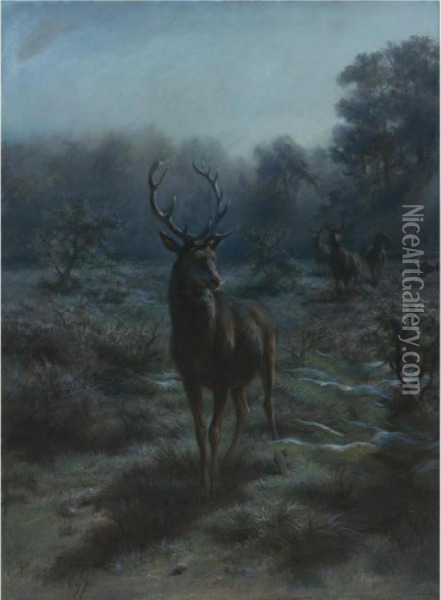 King Of The Forest Oil Painting - Rosa Bonheur