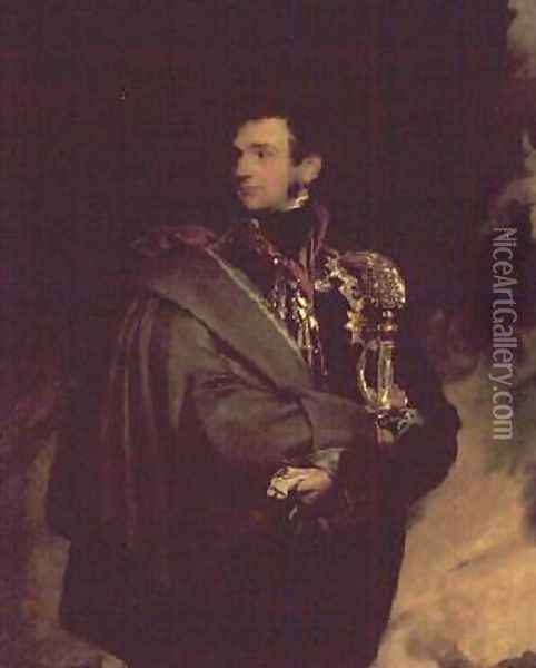 Portrait of Mikhail Semyonovich Count Vorontsov 1782-1856 Oil Painting - Sir Thomas Lawrence