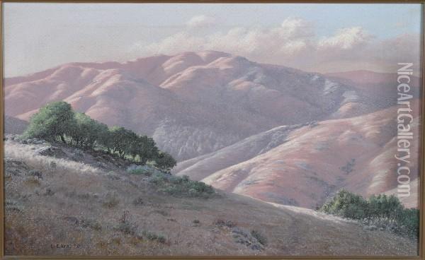 Marin County Hills Oil Painting - Louis Edward Rea