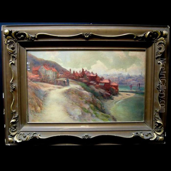The East Cliff, Whitby Oil Painting - James Abbott McNeill Whistler