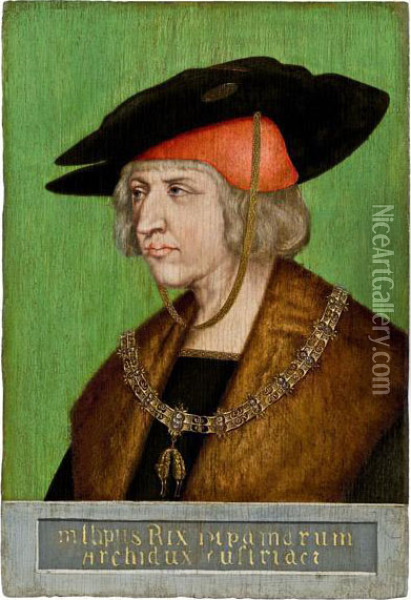 Philipp Der Schone - Philipp I. Von Habsburg Oil Painting - Albrecht Durer
