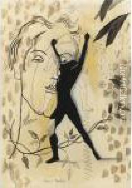 Transparence Oil Painting - Francis Picabia