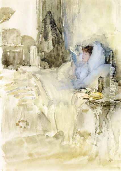 Convalescent Oil Painting - James Abbott McNeill Whistler