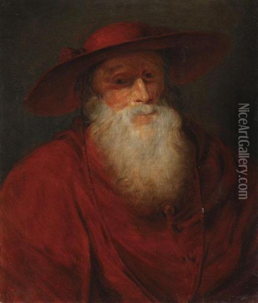The Cardinal Oil Painting - Peter Paul Rubens