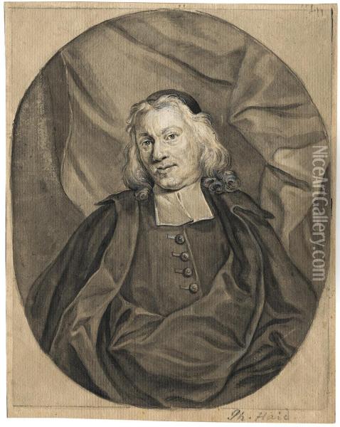 Bildnis Eines Geistlichen Oil Painting - Philipp Held