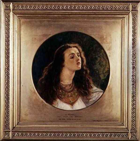 The Lady of Shalott, 1832 Oil Painting - Sir Joseph Noel Paton