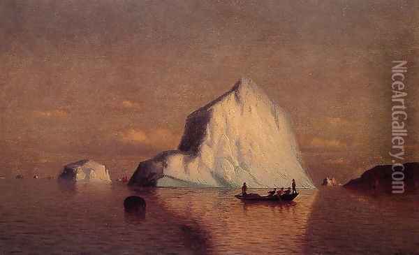 Straits Of Belle Isle Oil Painting - William Bradford