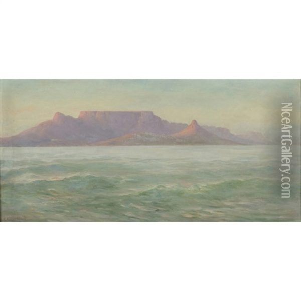 Seascape Oil Painting - Edward Clark Churchill Mace