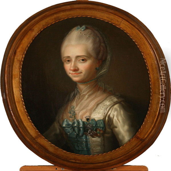 Portrait Of A Noble Woman Oil Painting - Peder Als