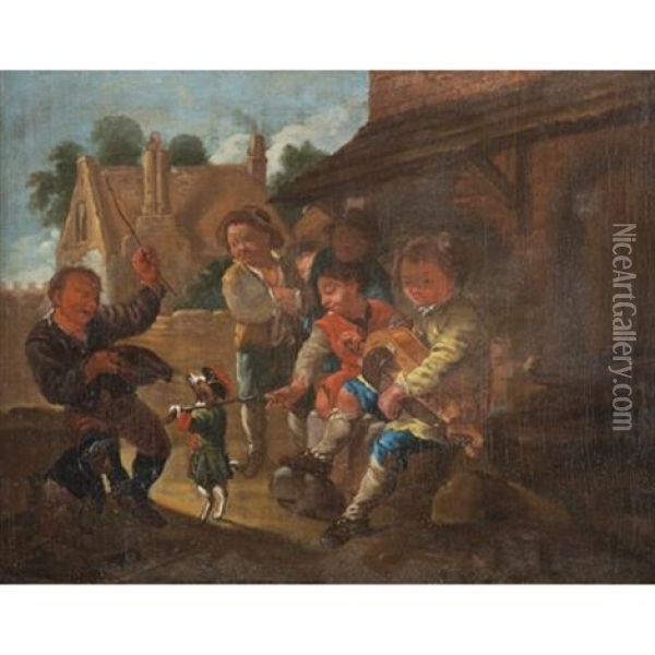 The Little Corporal Oil Painting - Jean-Baptiste Charpentier the Elder