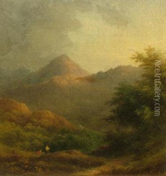 White Pike, Cumberland Oil Painting - William Ward Gill