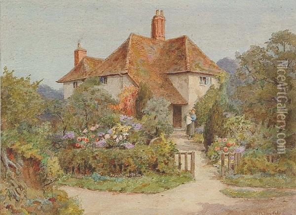 Home Sweet Home Oil Painting - Thomas Nicholson Tyndale