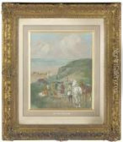 Signe Et Date 'john Lewis Brown 1878' (en Bas A Gauche) Oil Painting - John Lewis Brown