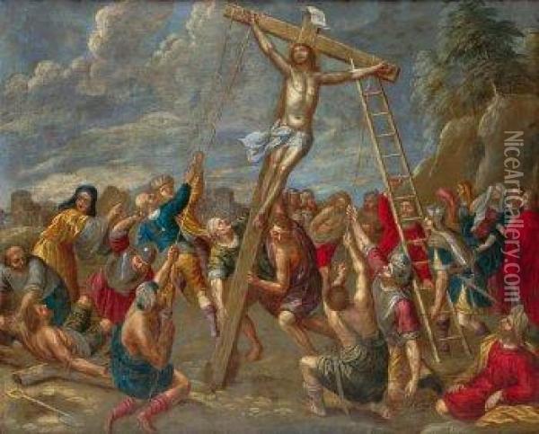 La Crucifixion Oil Painting - Peeter Sion