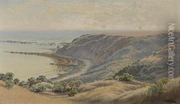Duxbury Reef, Marin County Oil Painting - Jack Wisby