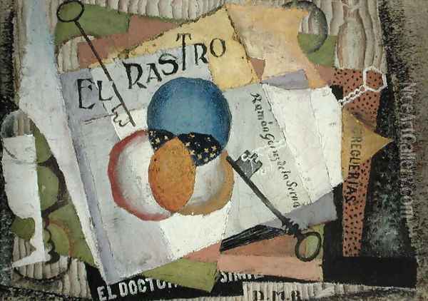 El Rastro 1916 Oil Painting - Diego Rivera