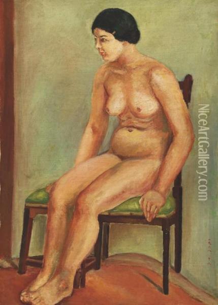 Nude Oil Painting - Chen Cheng-Po