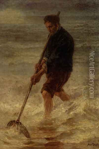 The Fisherman Oil Painting - Jozef Israels