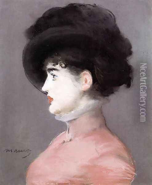 La Viennoise, Portrait of Irma Brunner Oil Painting - Edouard Manet