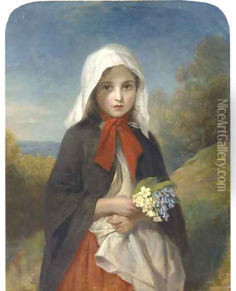 A Springtime posy Oil Painting - Charles Baxter