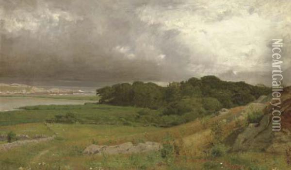 The Coming Storm Oil Painting - Alexander Helwig Wyant