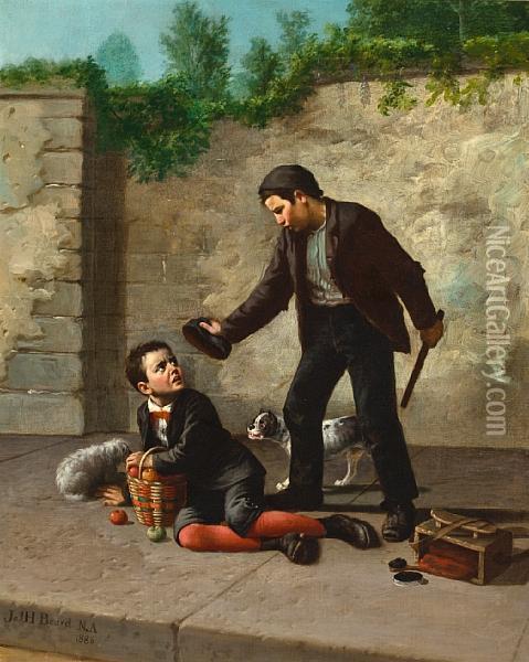 'll Yer Gimme Some? Say! Oil Painting - James Henry Beard