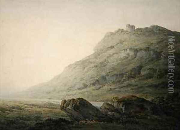 The Peak at Castleton Derbyshire Oil Painting - John Glover