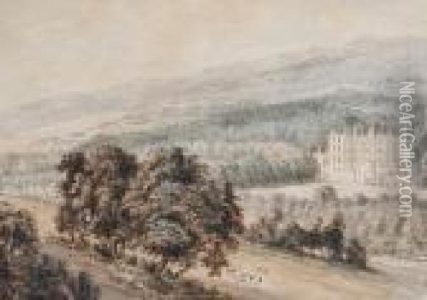 Bolton, North Riding, Yorkshire Oil Painting - Paul Sandby