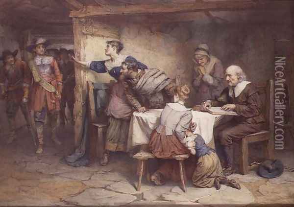 The Covenanters Oil Painting - William Harris Weatherhead