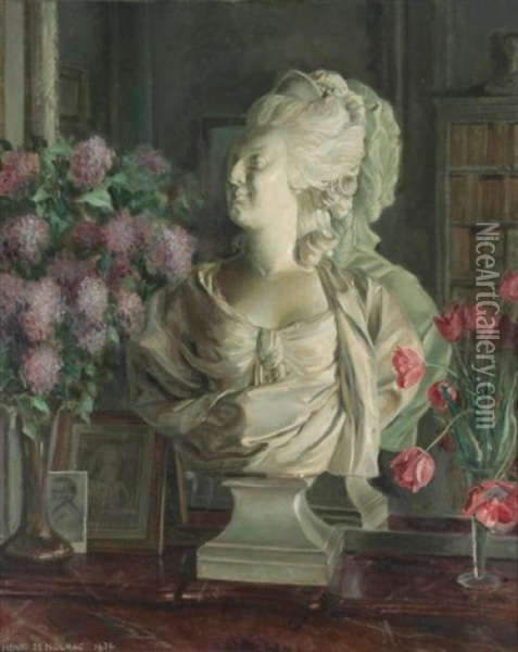 Buste De Marie-antoinette Oil Painting - Henri Girault De Nolhac