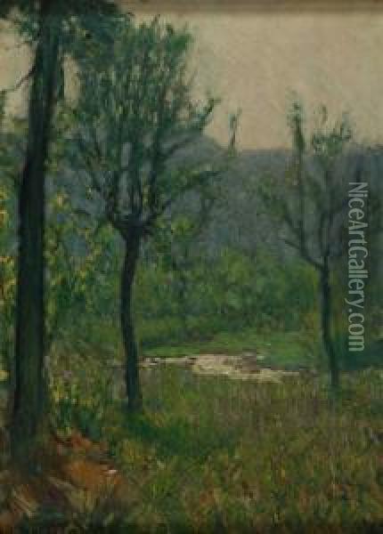 Paesaggio Di Campagna Oil Painting - Giovanni Depetris