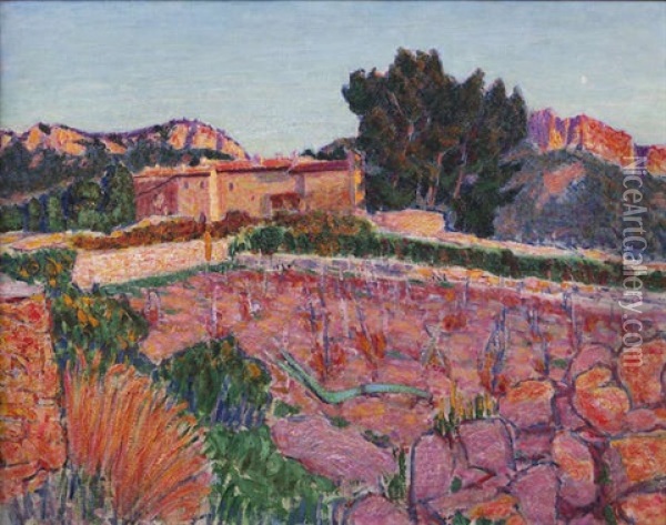 The Farm, Provence Oil Painting - Roderic O'Conor