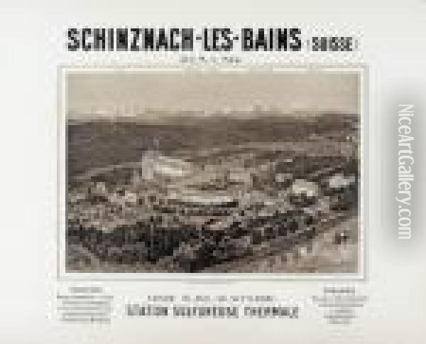 Schinznach-les-bains Oil Painting - Anton Reckziegel