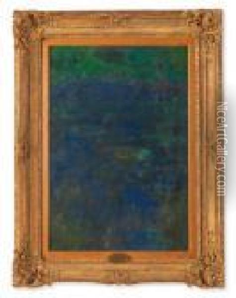 Nympheas (fragment) Oil Painting - Claude Oscar Monet