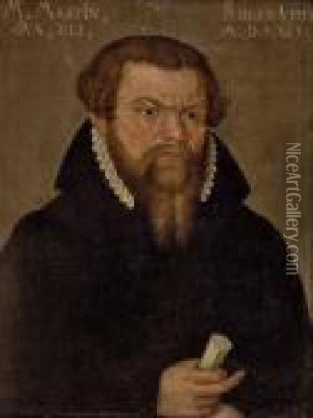 Portrait Von M. Martin Rieger Oil Painting - Lucas The Elder Cranach