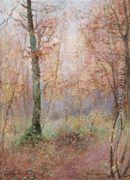 Fin D'octobre, Vaucresson Oil Painting - Julia Beck