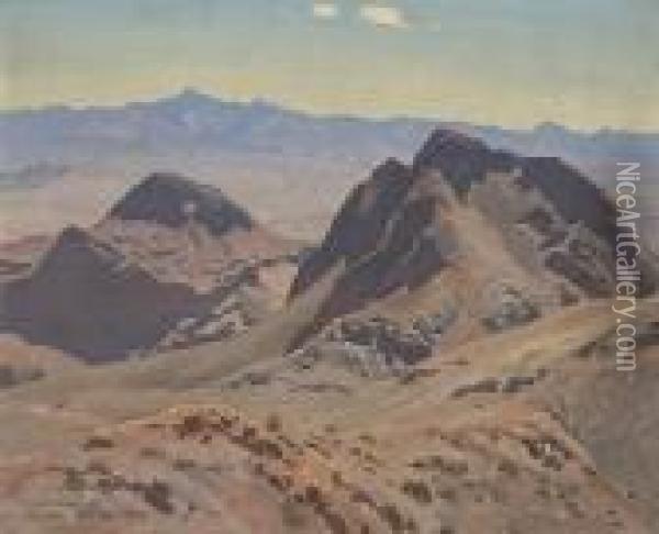 Toward Arizona (no.520) Oil Painting - Maynard Dixon