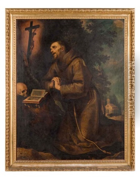 San Francesco Oil Painting - Lodovico (Il Cigoli) Cardi