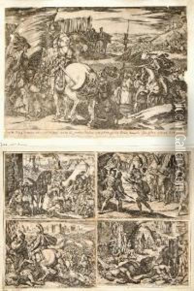 Jacobo Kinig Germano Artis In 
Aes Incidendi Studioso, Atque Promotori Nicolaus Van Aelst Belga Hoc 
Antonii Tempestse Opus Lubens Dedi- Cauit. Romse. 1601