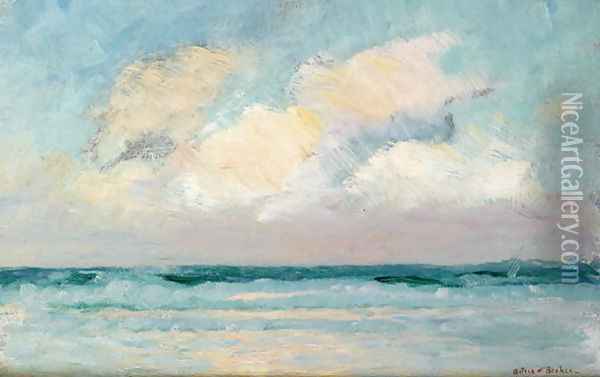 Sea Study - Morning Oil Painting - Adrian Scott Stokes