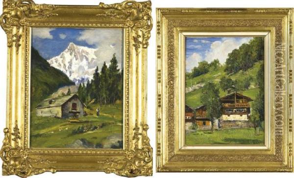 Paesaggi Montani Oil Painting - Giovanni Colmo