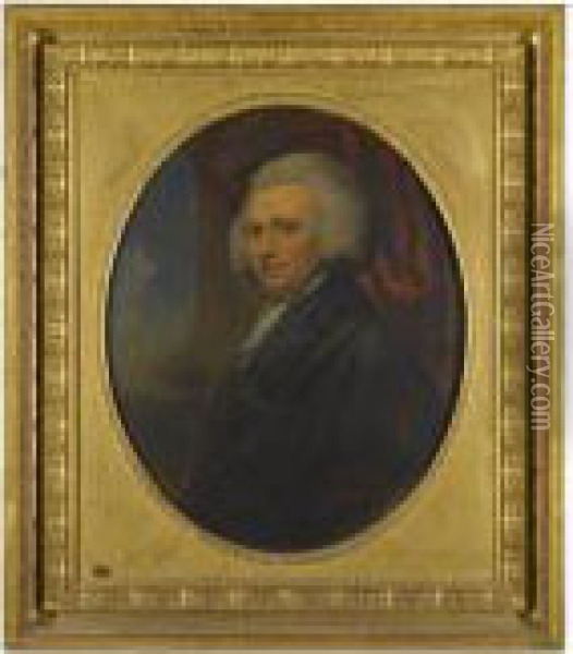 Portrait Of Henry Reginald Courtenay Oil Painting - Richard Cosway